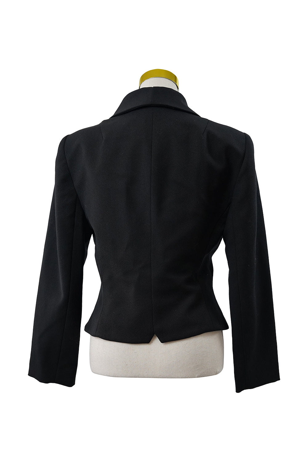 Covers Australia Black Cropped Wool Blazer