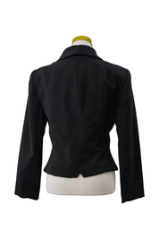 Covers Australia Black Cropped Wool Blazer