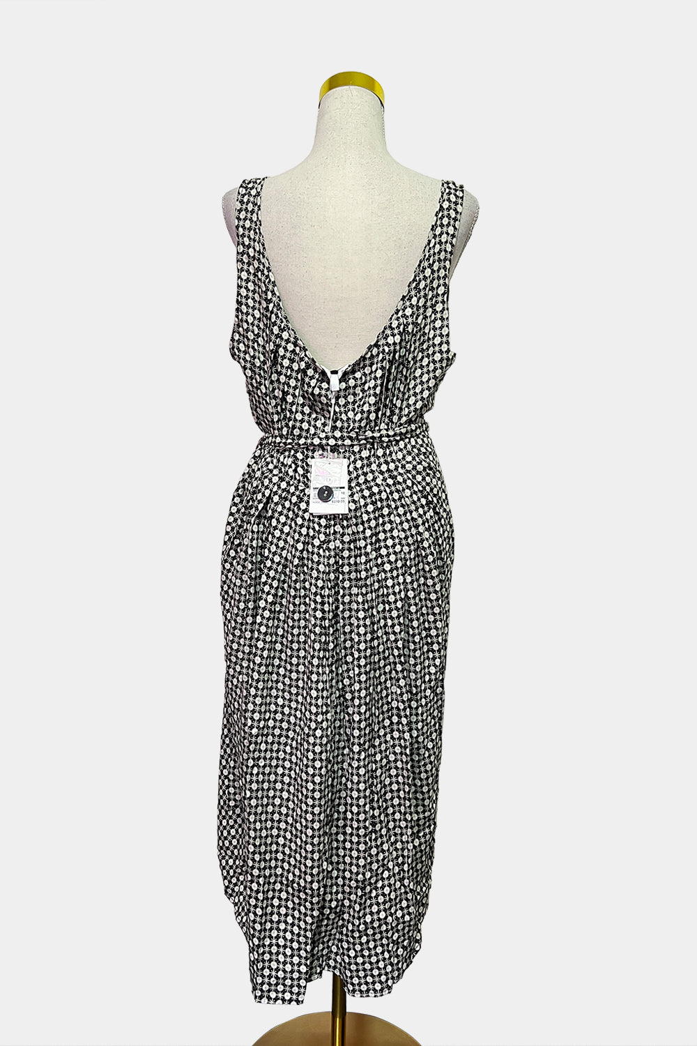 Luxe Deluxe Black and White Dress