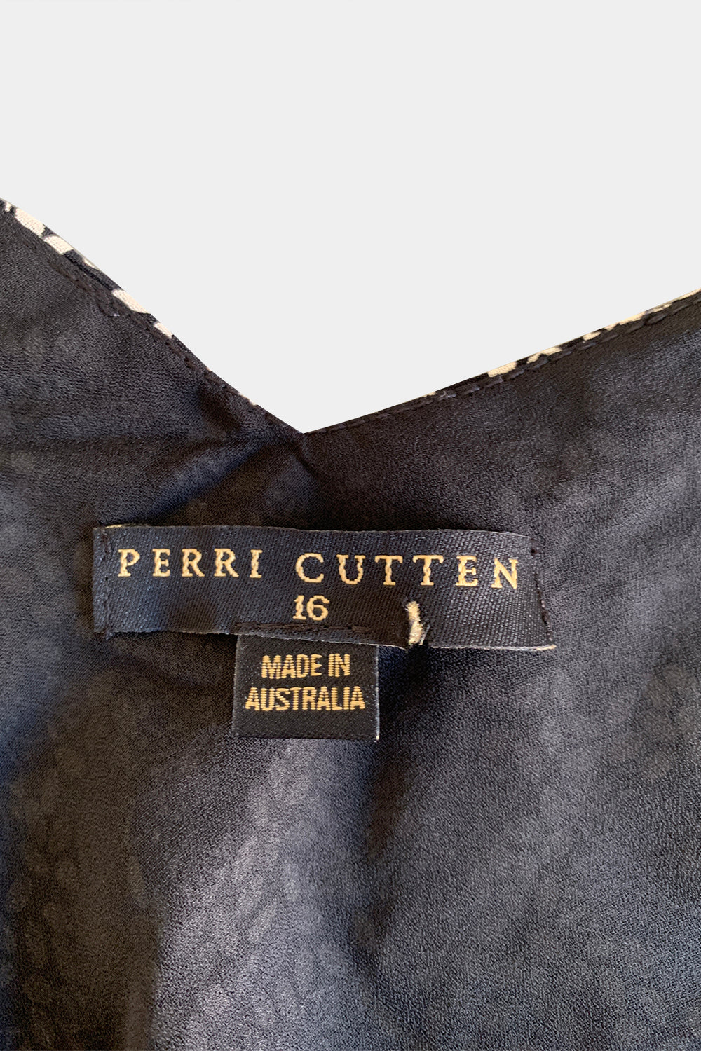 Perri Cutten Monochrome Dress