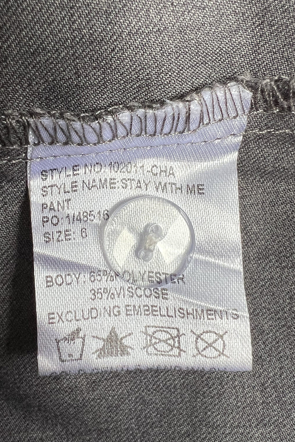 Perfect Stranger Grey Pants