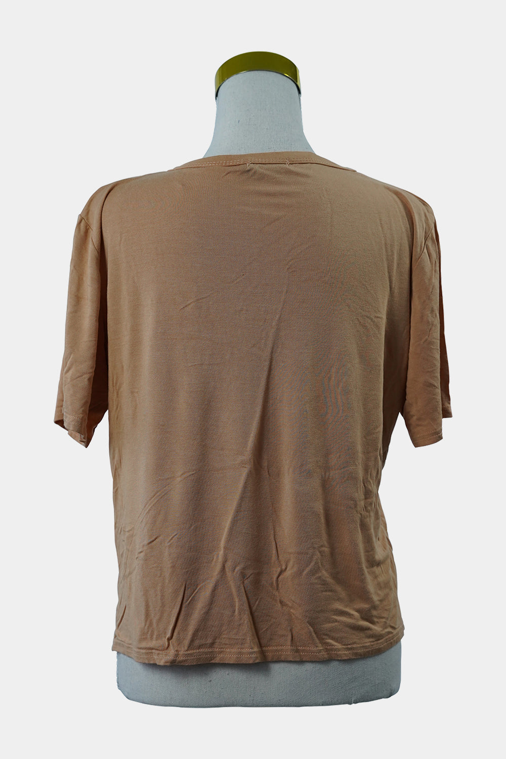 BOOHOO Beige Girl Gang T-Shirt