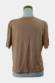 BOOHOO Beige Girl Gang T-Shirt