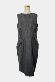 Veronika Maine Charcoal Grey Dress