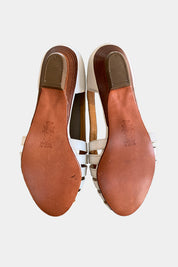 FOOTREST White Sandals