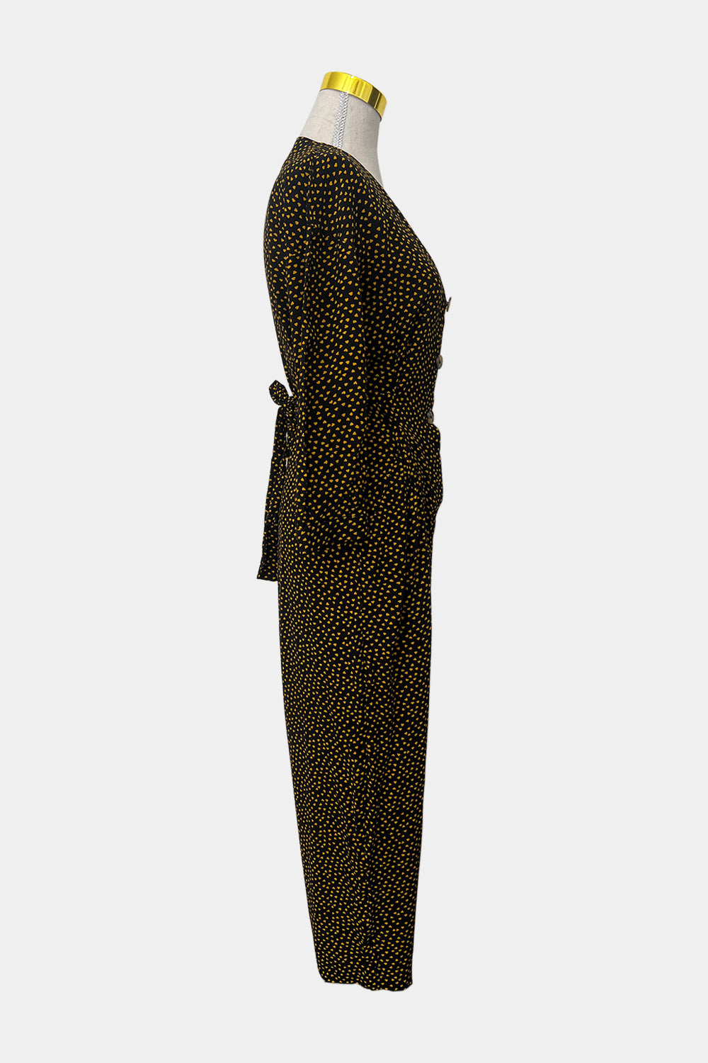 WHISTLES Black and Yellow Jumpsuits