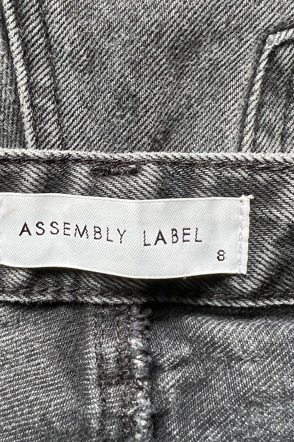 Assembly Label Dark Grey Jeans
