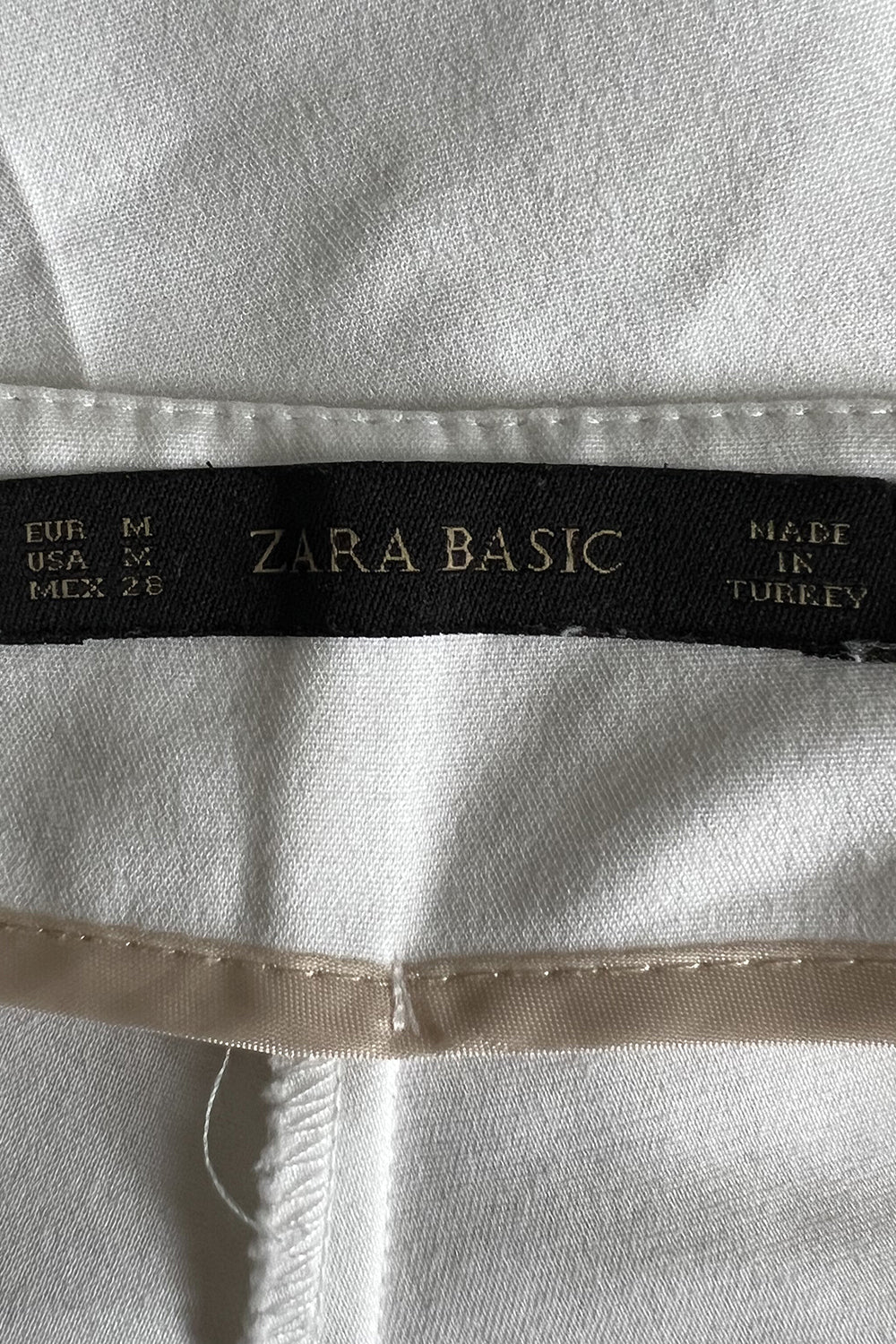 ZARA White Pants