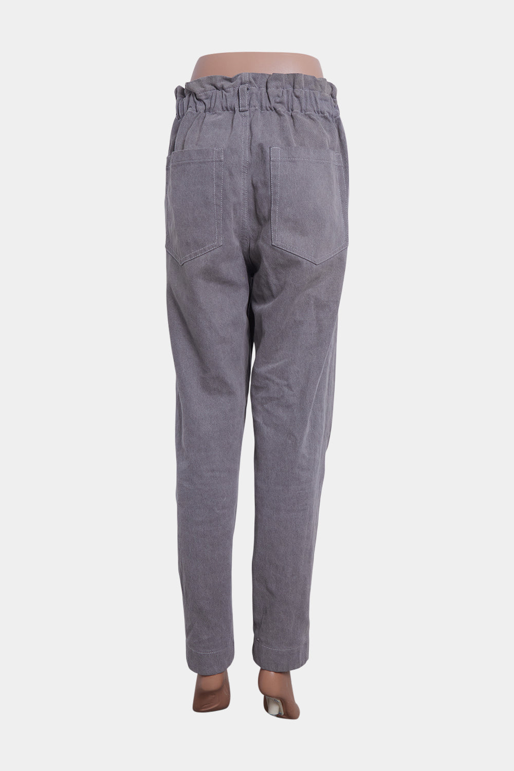 Magali Pascal Grey Paperbag High Waist Jeans