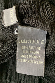 JACQUIE Black Cardigan
