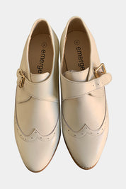 EMERGE Cream Shoes