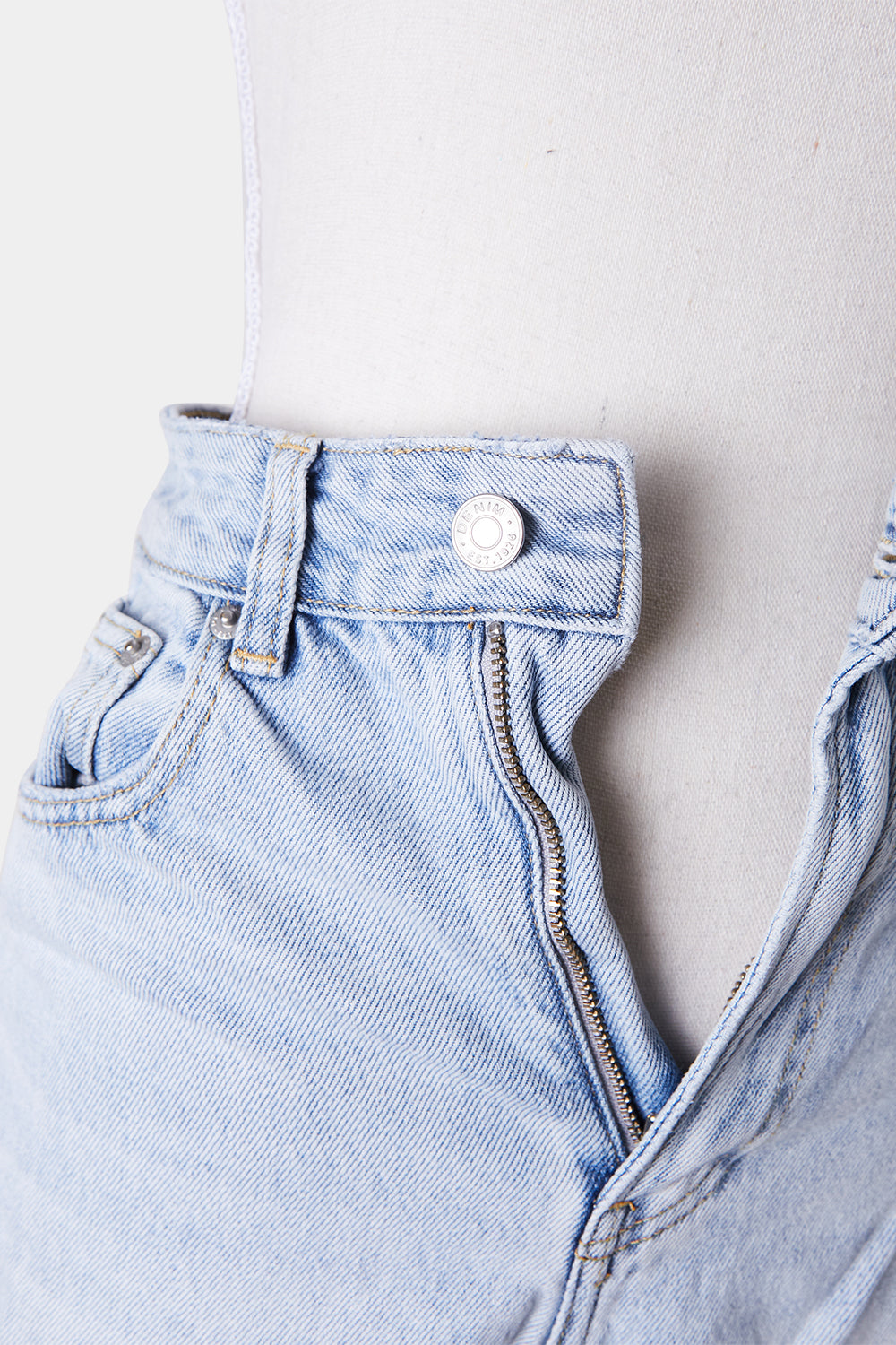 GLASSONS LIght Wash High Waist Jeans