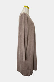 Blue Illusion Oatmeal Dress