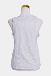 SPORTSGIRL Grey Racer Back Singlet