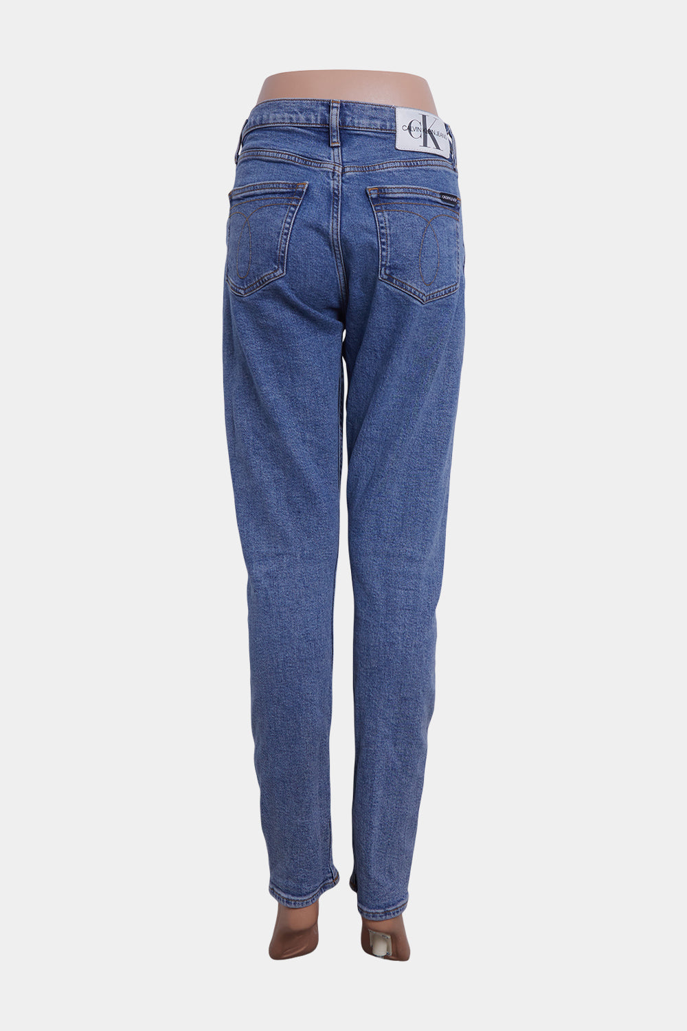 Calvin Klein Blue Straight Leg Jeans