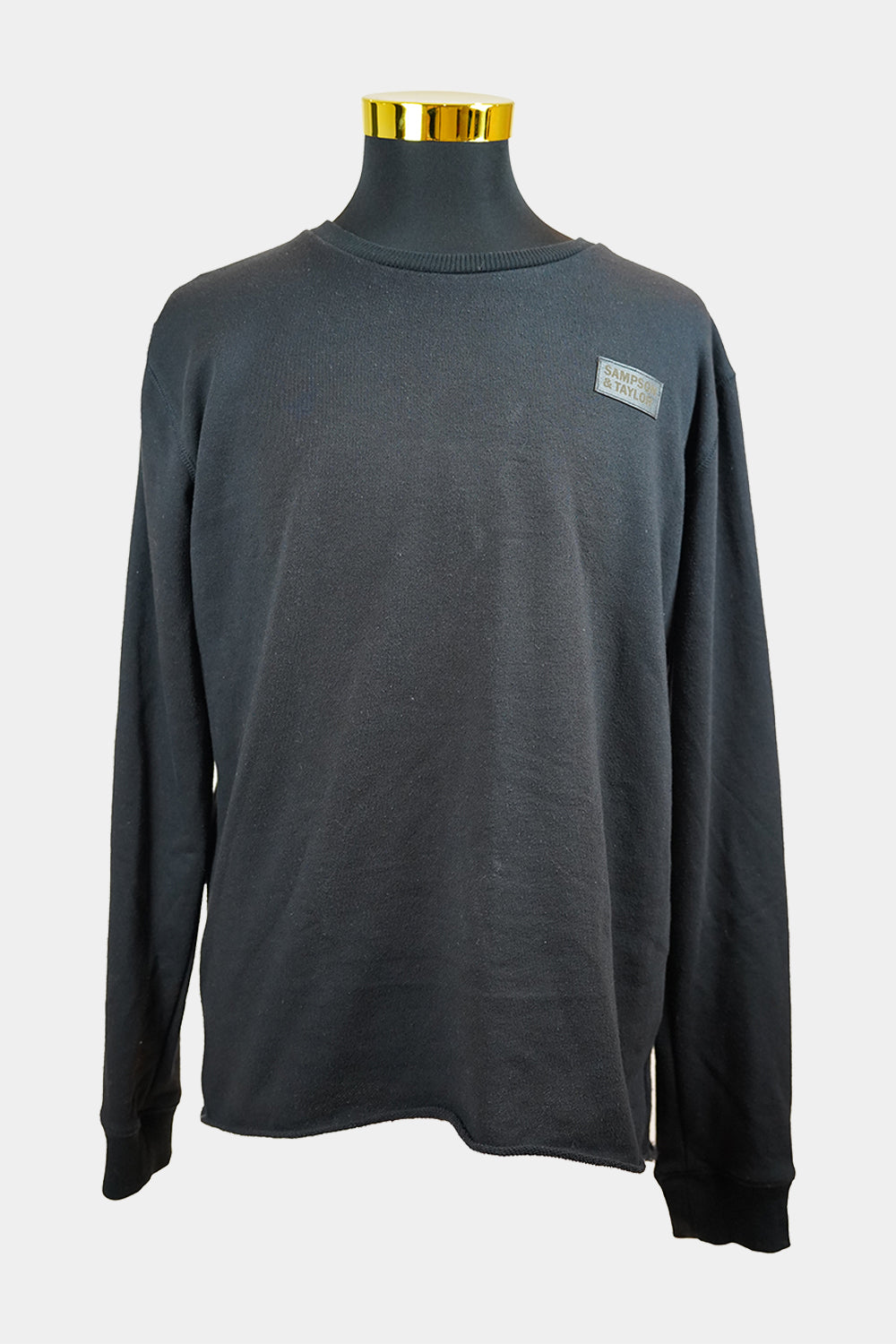 Sampson & Taylor Black Crew Neck Jumper