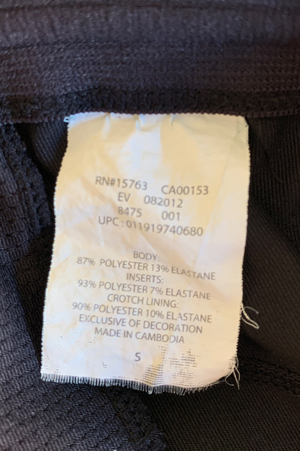 CHAMPION Black Gym Leggings