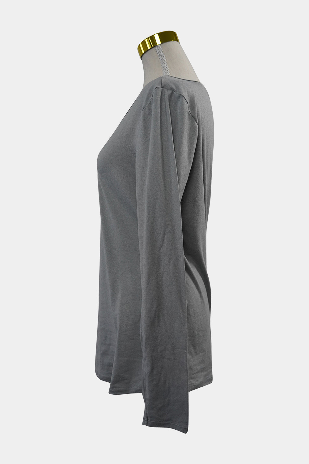 My Super Soft Tee Blue V-Neck Long Sleeve Top