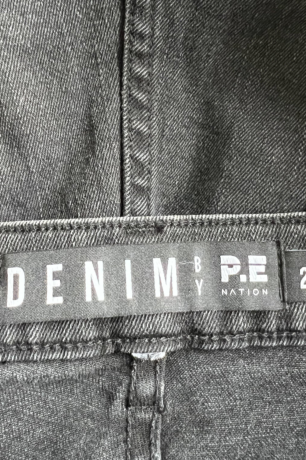 P.e Nation Black Jeans