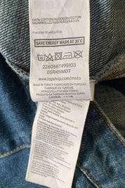 TOPSHOP Blue Skirt
