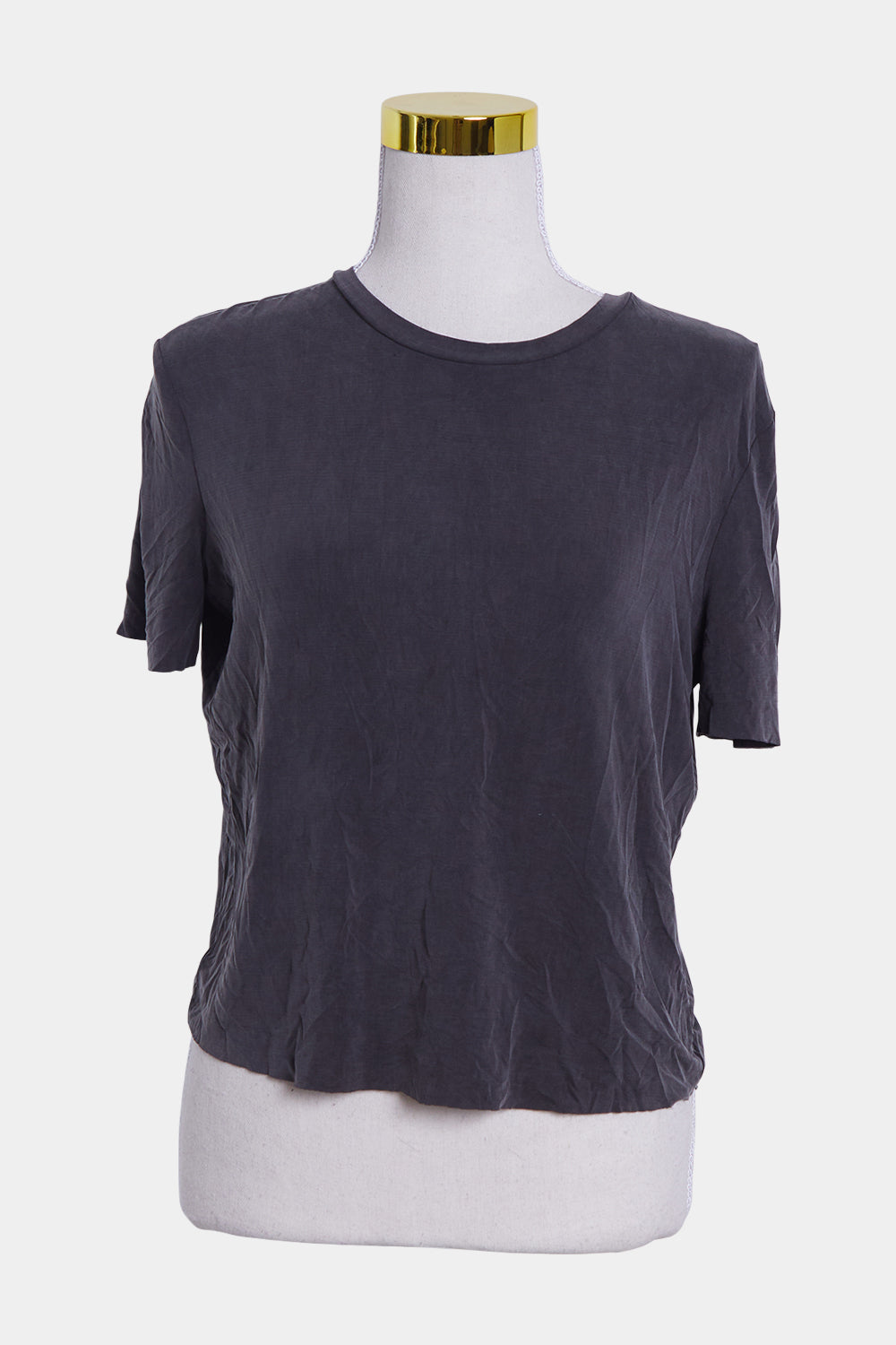 ZARA Grey Slinky T Shirt