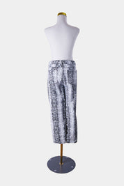 William Rast Snake Print Jeans