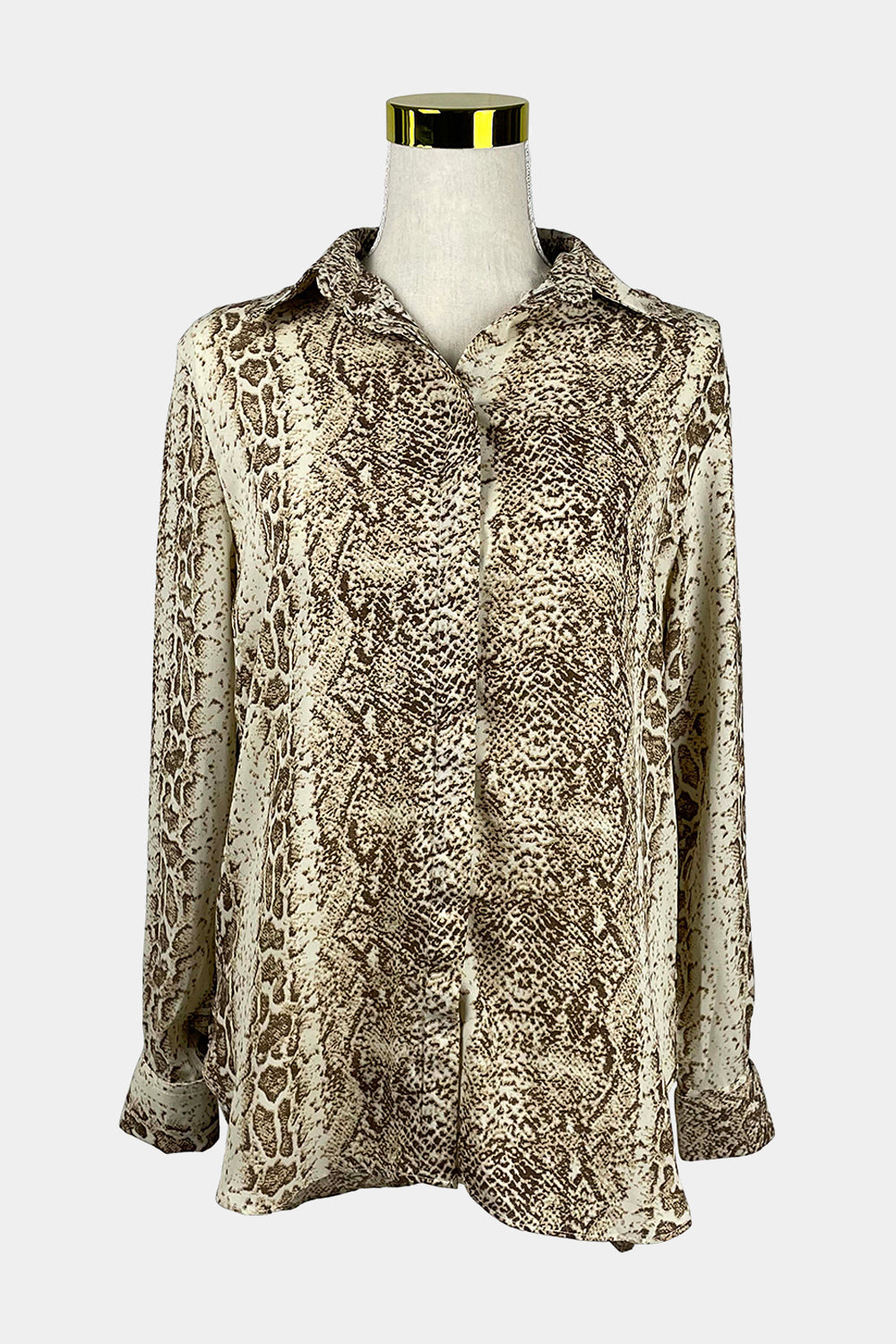 REDBERRY Brown Button Up Shirt