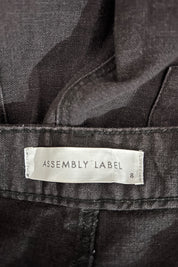 Assembly Label Black Jeans
