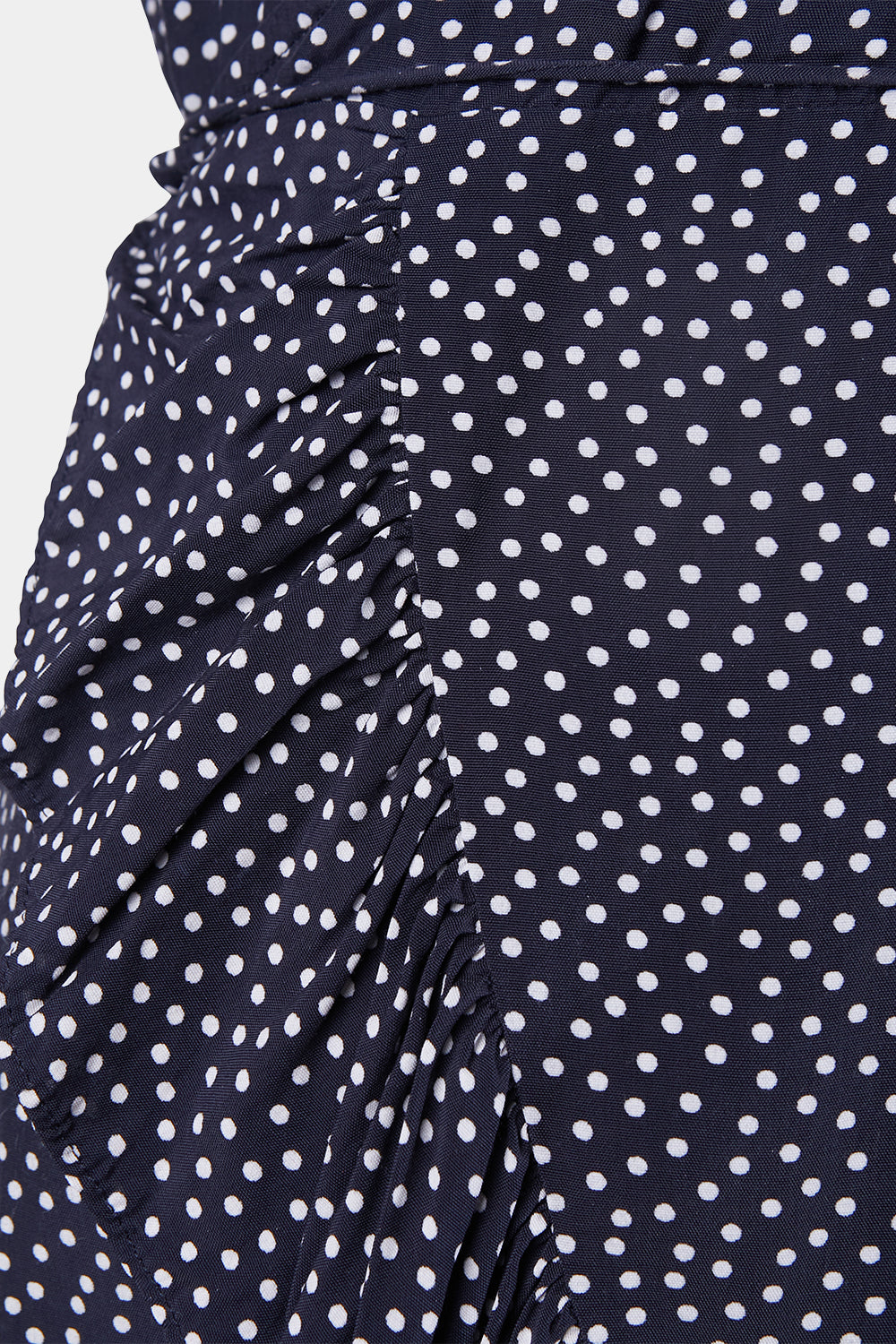 Seed Heritage Navy Polkadot Wrap Dress