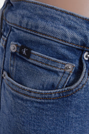 Calvin Klein Blue Straight Leg Jeans