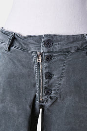 Italian Star Khaki Low Rise Jeans