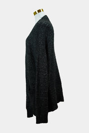 SUPRE Black Knitted Cardigan
