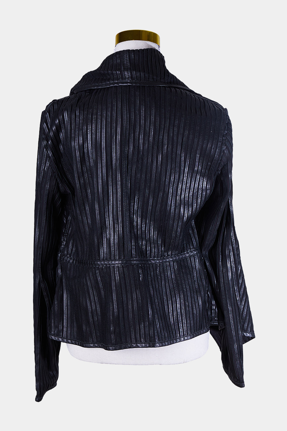 Saks Fifth Avenue Black Leather Jacket