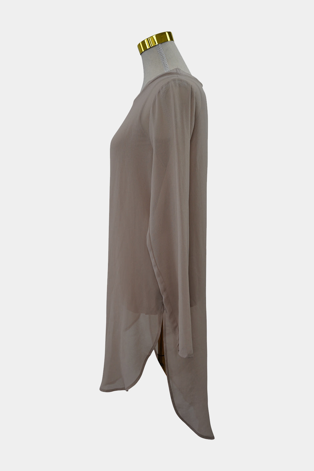 Seed Heritage Beige Long Sleeve Top