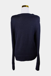 FLANNEL Black Knit Sweater