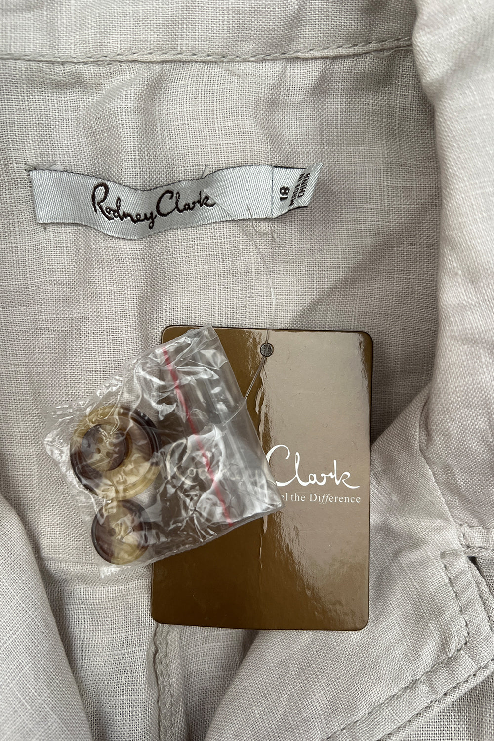 Rodney Clark Beige Dress