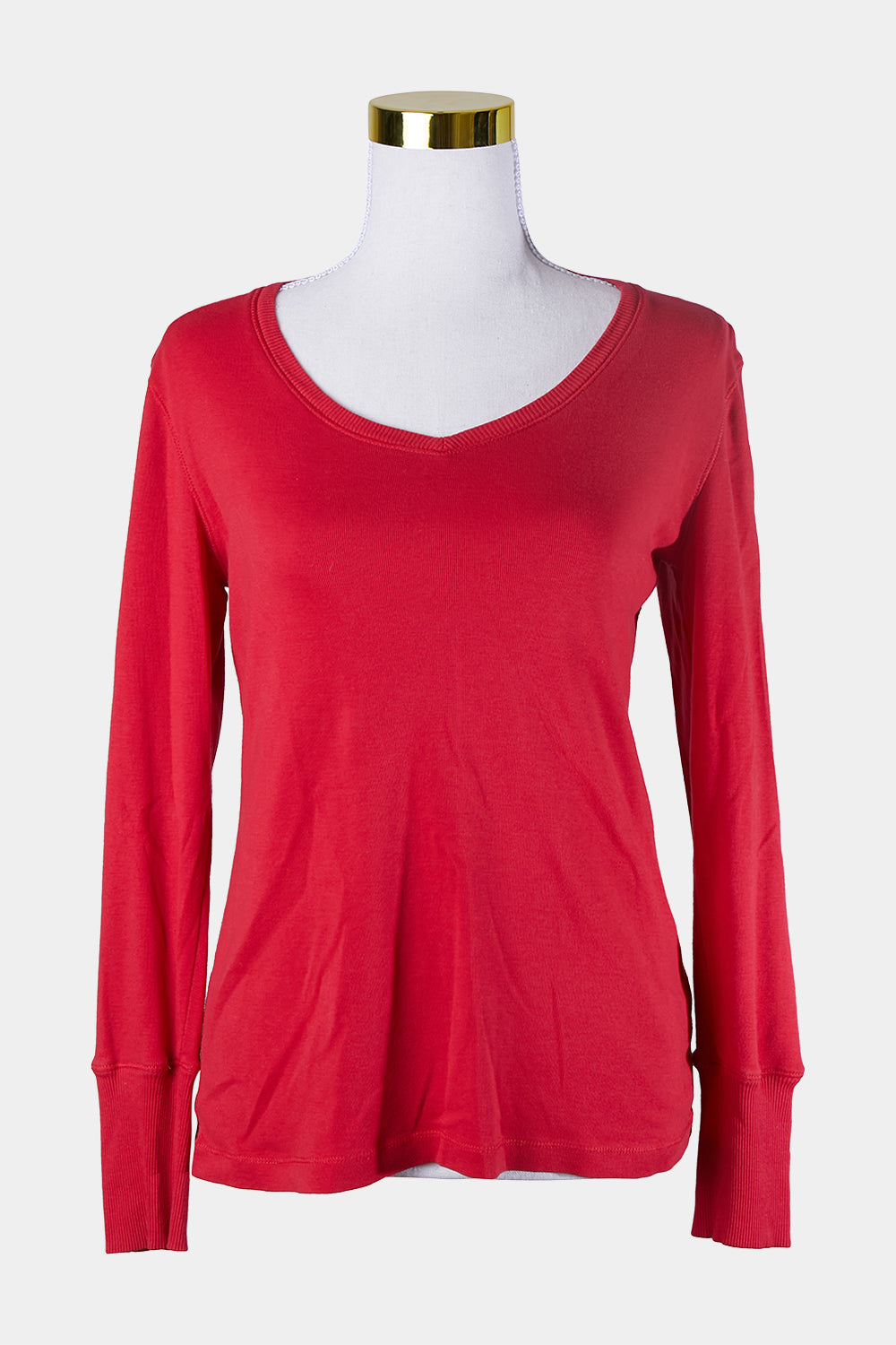 SUSSAN Red Long Sleeve Top