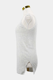 Forever New Grey Knit V Neck Singlet