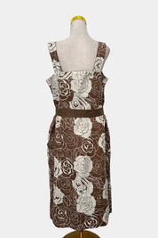 Rodney Clark Cocoa & Cream Dress