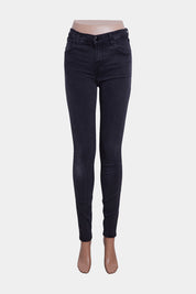 JBRAND Black Mid Rise Skinny Jeans