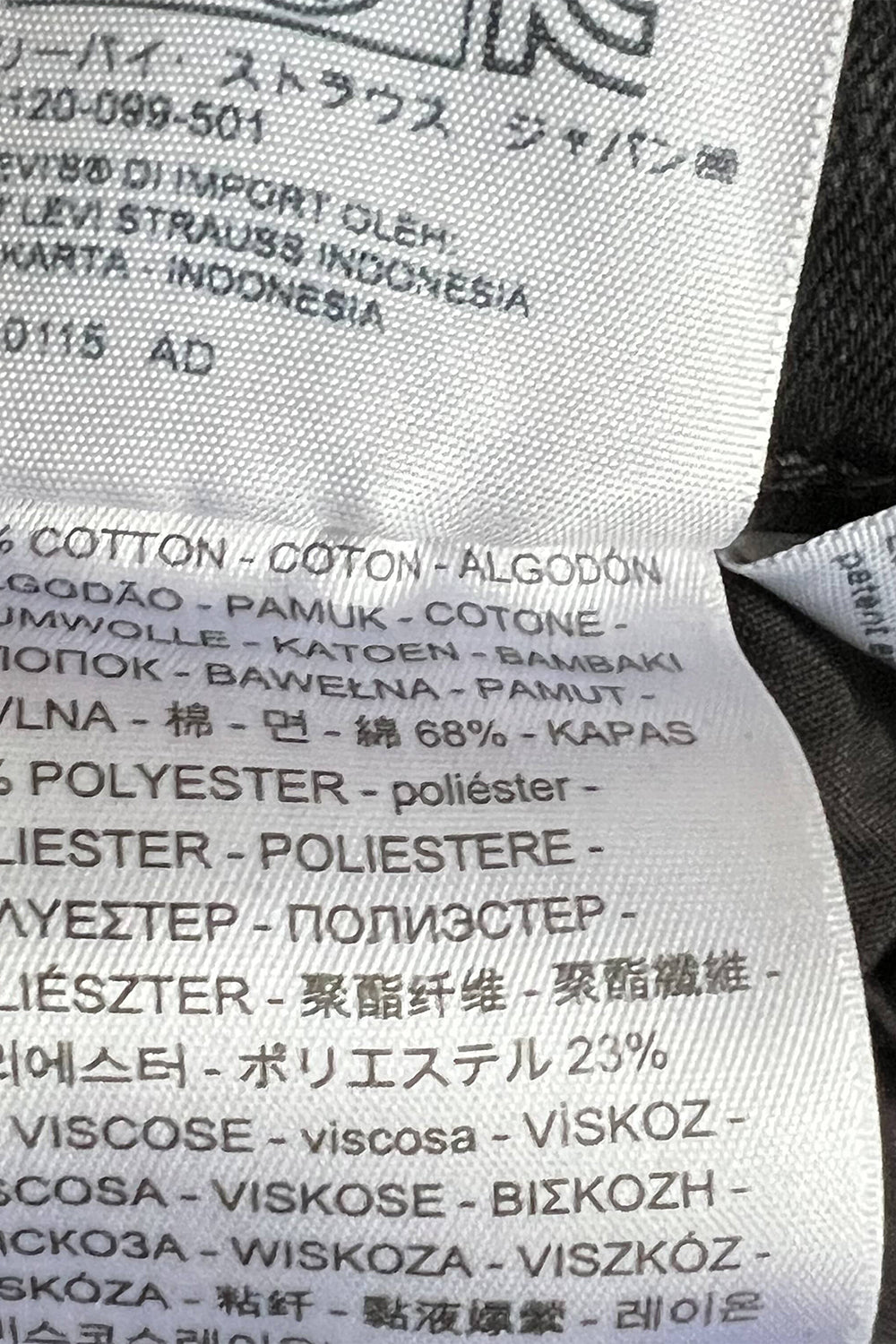 LEVIS Black Jeans