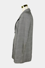 ZARA Black Houndstooth Blazer