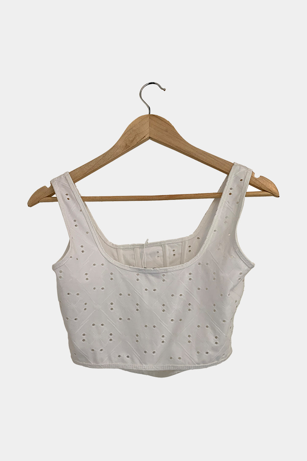 ZARA White Corset