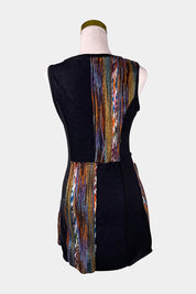 Caroline Morgan Black Scoop Neck Knit Dress