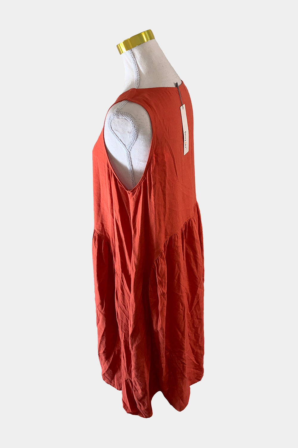 Sunny Girl Orange Dress