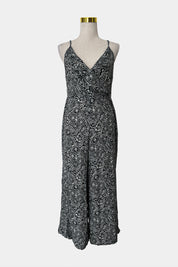 SEED Black and White Jumpsuit