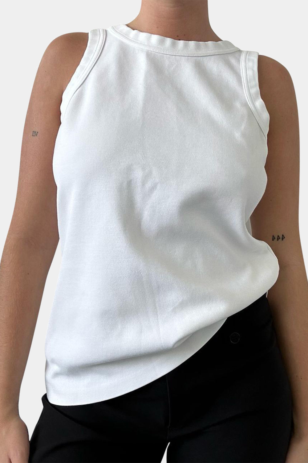 Country Road White Tank