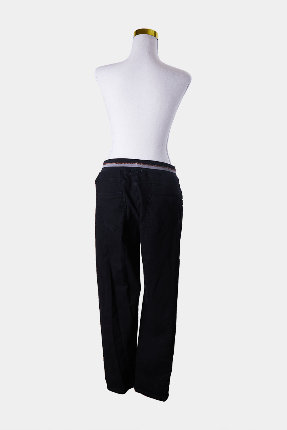 Italian Star Navy Draw String Joggers