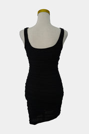 SASS Black Bodycon Mini Dress