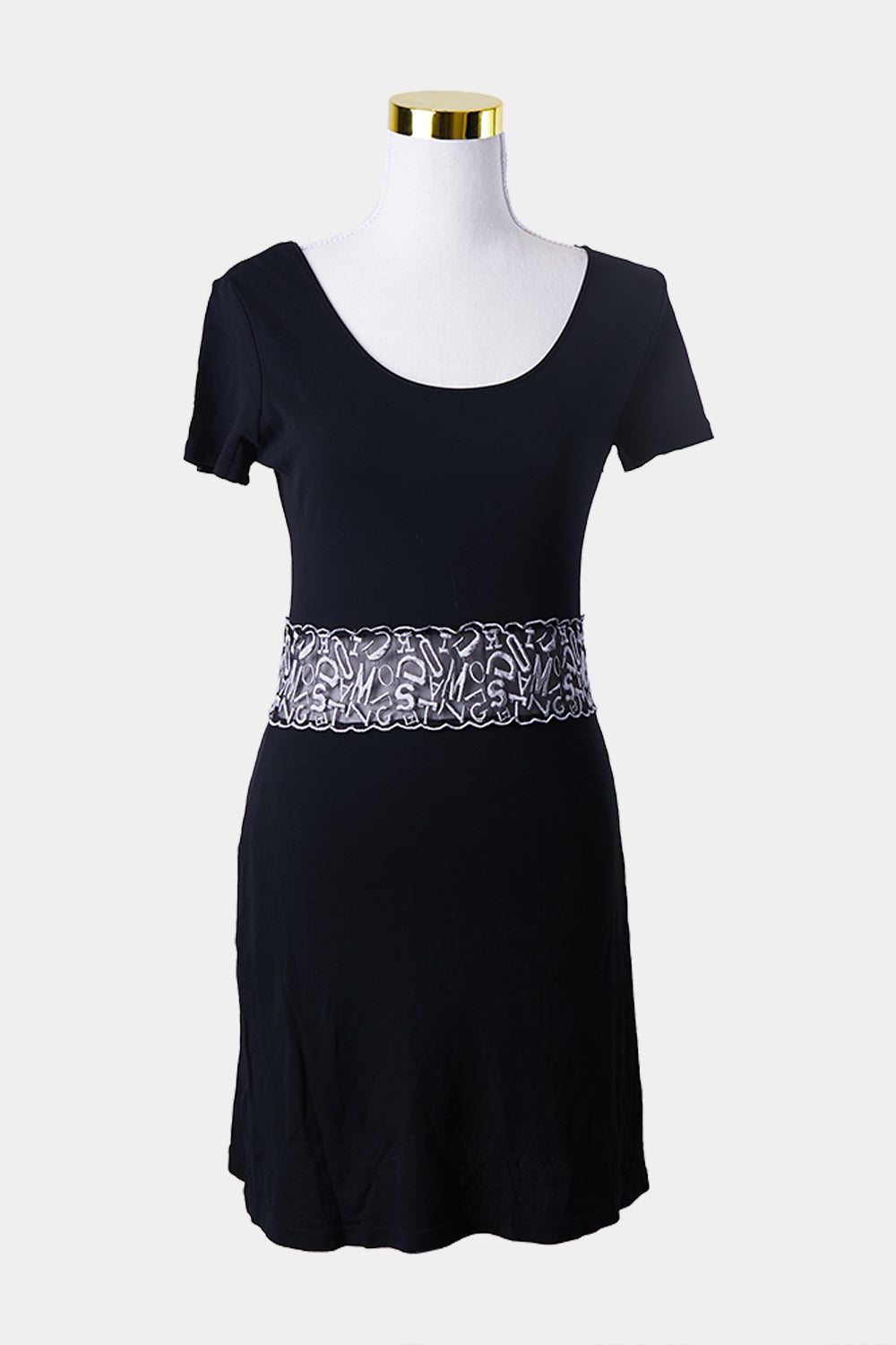 Faust Paris Black  Shirt Dress